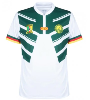 Kamerun Koszulka Wyjazdowych MŚ 2022 Krótki Rękaw